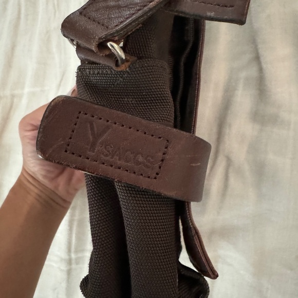 Yohji Yamamoto Y'SACCS Crossbody Leather Bag - Picture 10 of 14